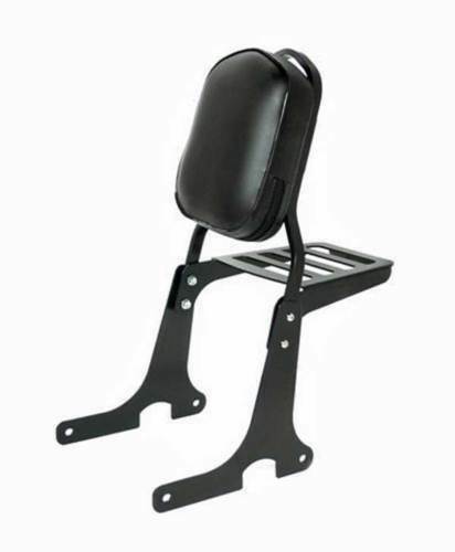 Schienalino sissy bar con portapacchi nero Harley Davidson Sportster 883 1200 1996 2003