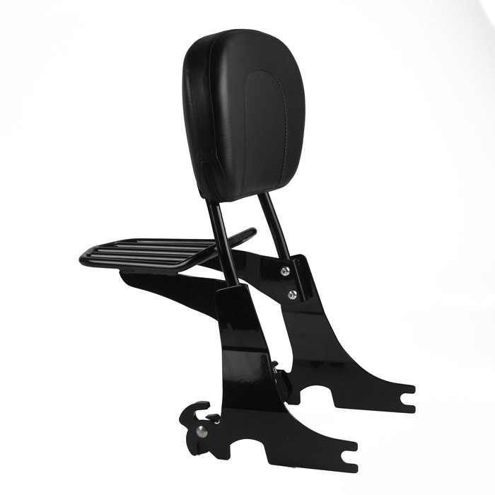 Schienalino sissy bar con portapacchi nero Harley Davidson XL Sportster 1994 2003
